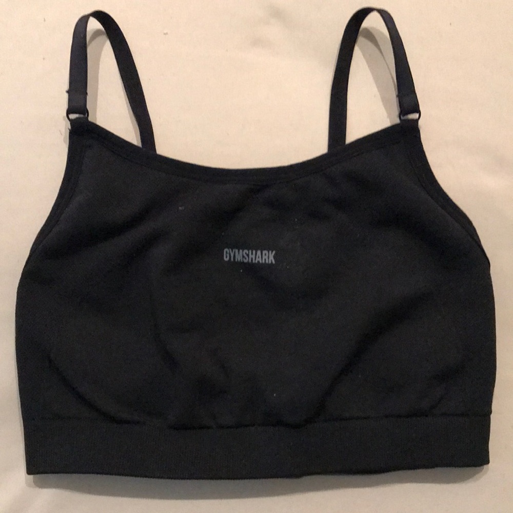 Gymshark black sports bra size small